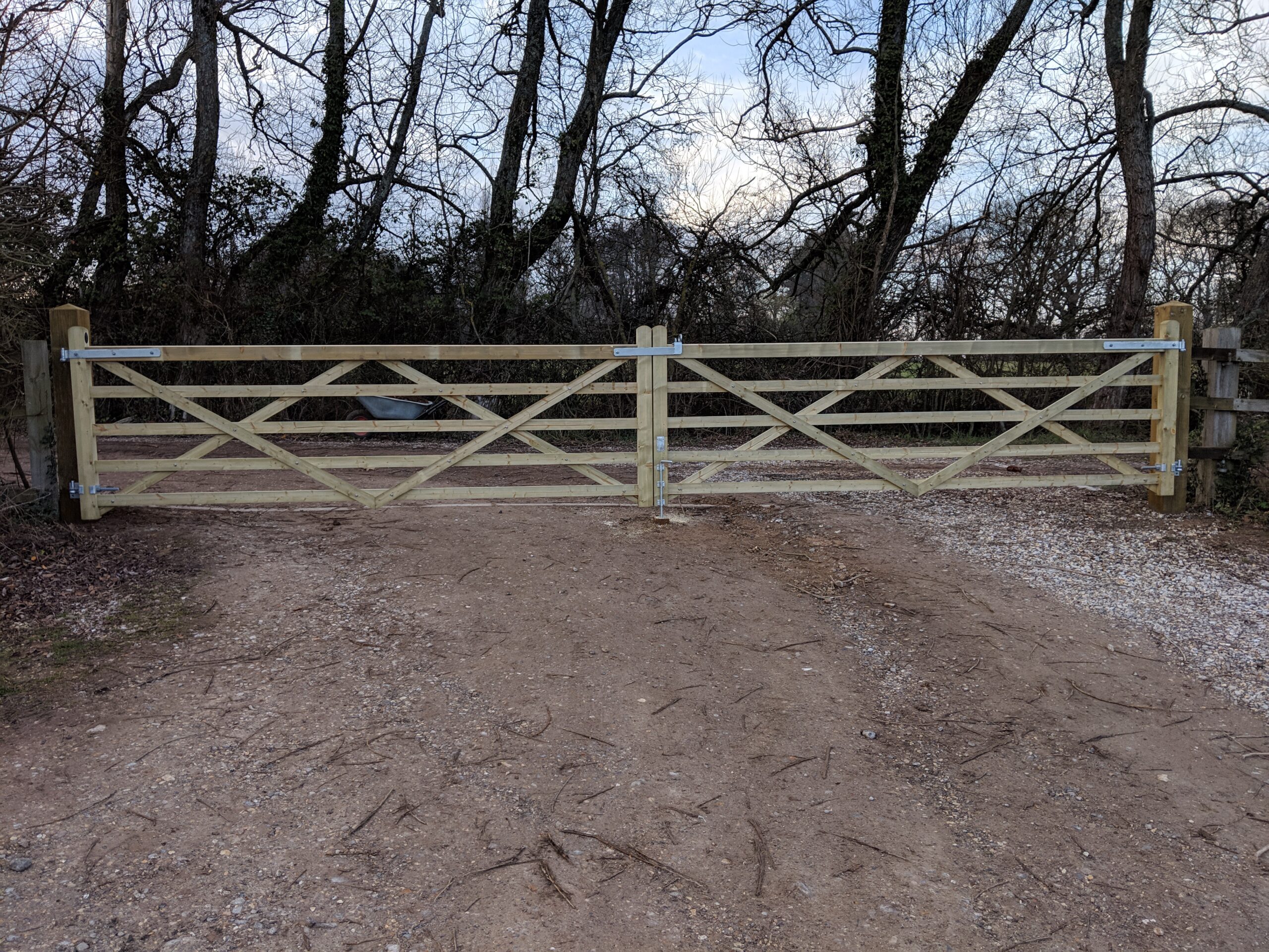 two field gates