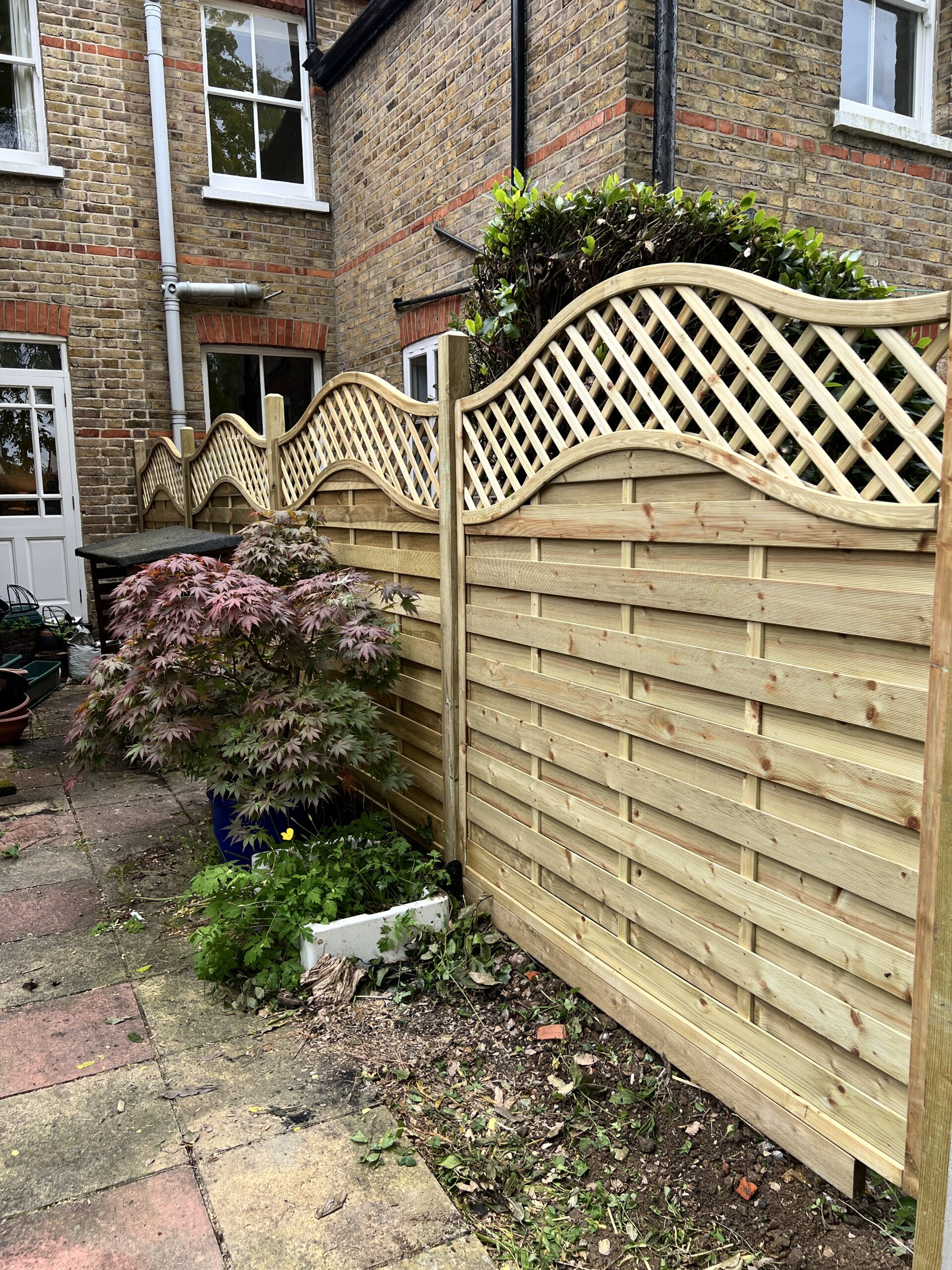 sussex weave fence panels. Ascot